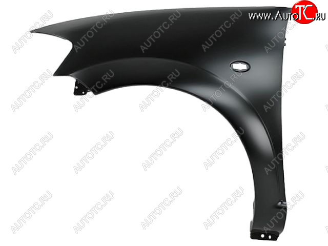 3 599 р. Левое крыло (с отверстием под повторитель поворота, Тайвань) BodyParts  CITROEN C3  FC/FN (2002-2009) хэтчбэк (Неокрашенное)  с доставкой в г. Керчь