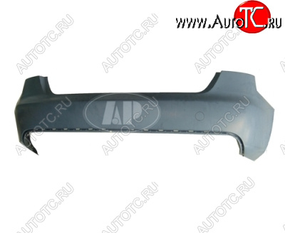 2 349 р. Бампер задний (Тайвань) BodyParts  Audi A4  B8 (2007-2011) дорестайлинг, седан, дорестайлинг, универсал (Неокрашенный)  с доставкой в г. Керчь