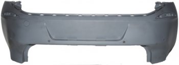 Бампер задний (с отверстием под парктроники, Тайвань) BodyParts Volkswagen Golf  7 (2012-2017) дорестайлинг, хэтчбэк 5 дв.