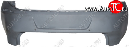4 849 р. Бампер задний (с отверстием под парктроники, Тайвань) BodyParts  Volkswagen Golf  7 (2012-2017) дорестайлинг, хэтчбэк 5 дв. (Неокрашенный)  с доставкой в г. Керчь