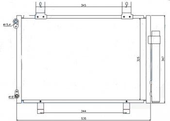 4 099 р. SWIFT 05- КОНДЕНСАТОР КОНДИЦ BODYPARTS szswf05-931  с доставкой в г. Керчь. Увеличить фотографию 1
