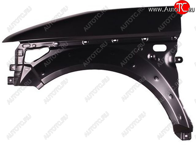 3 399 р. Левое крыло (с отверстием под повторитель поворота, Тайвань) BodyParts Honda Element 1 YH дорестайлинг (2003-2006) (Неокрашенное)  с доставкой в г. Керчь