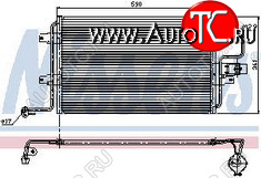 2 999 р. AUDI A3 (OCTAVIACOLFIVTOLEDO 98-BORA) КОНДЕНСАТОР КОНДИЦ (см.каталог) BODYPARTS ai0a396-930  с доставкой в г. Керчь