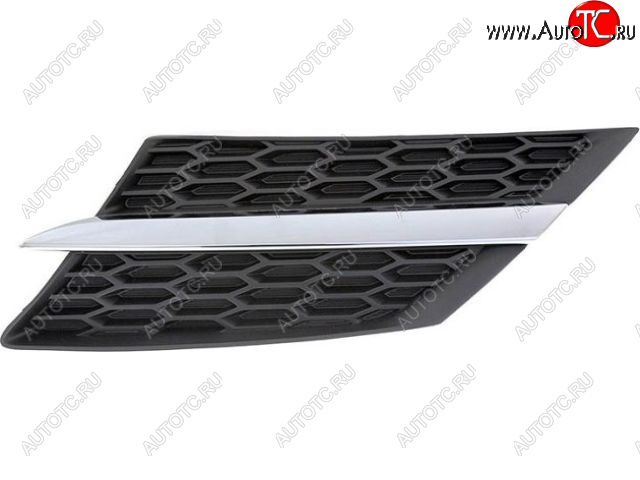 899 р. RAV4 13- РЕШЕТКА РАДИАТОРА ЛЕВ ЧЕРН С ХРОМ МОЛДИНГ (Китай) BODYPARTS tyrv413-100-l  с доставкой в г. Керчь