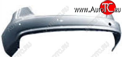 9 649 р. Бампер задний (с отверстием под парктроники) BodyParts  Audi A4  B8 (2011-2015) рестайлинг, седан, рестайлинг, универсал (Неокрашенный)  с доставкой в г. Керчь