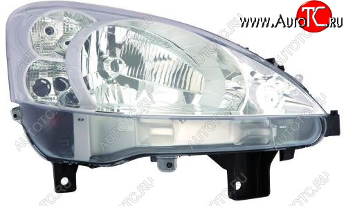 10 299 р. Правая фара (c электрокорректором) DEPO  Peugeot Partner  B9 (2008-2012) дорестайлинг  с доставкой в г. Керчь