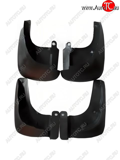 599 р. Комплект брызговиков (4 штуки) BodyParts  Hyundai Elantra  XD2 (2003-2010) рестайлинг седан  с доставкой в г. Керчь