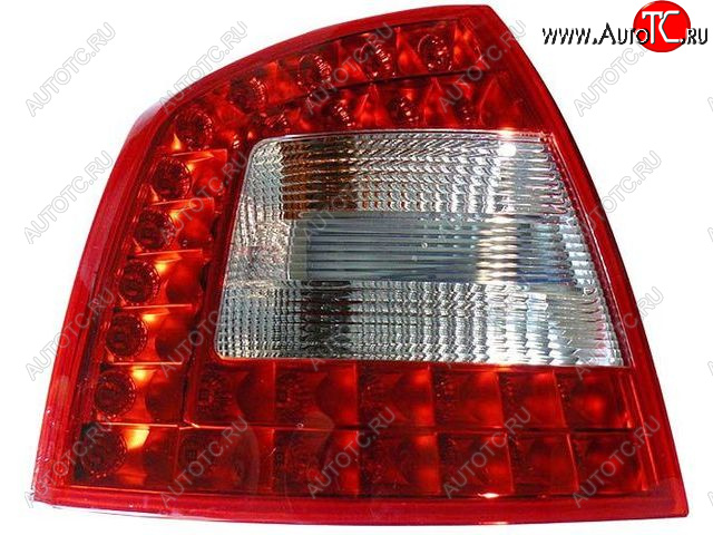 5 699 р. Левый фонарь (диодная) DEPO  Skoda Octavia  A5 (2008-2013) лифтбэк рестайлинг  с доставкой в г. Керчь