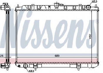 7 999 р. X-TRAIL РАДИАТОР ОХЛАЖДЕН 2.2 (дизель) (NISSENS) (AVA) NISSENS nnxtr01-910  с доставкой в г. Керчь. Увеличить фотографию 1