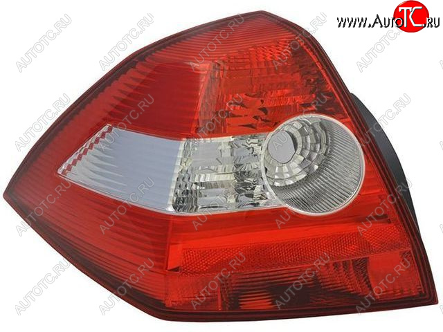 4 599 р. Левый фонарь DEPO  Renault Megane  седан (2002-2006)  дорестайлинг  с доставкой в г. Керчь