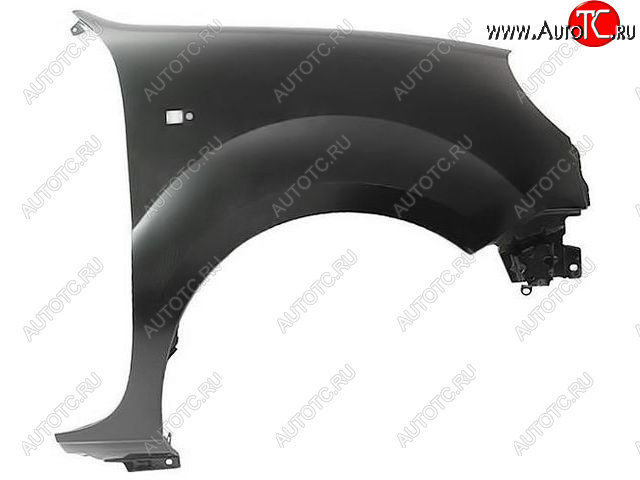 4 199 р. Правое крыло (с отверстием под повторитель поворота, Тайвань) BodyParts  Renault Kangoo  KC (2003-2007) рестайлинг (Неокрашенное)  с доставкой в г. Керчь