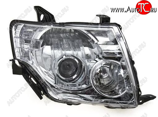19 499 р. Правая фара (под корректор, ксенон) DEPO Mitsubishi Pajero 4 V80 дорестайлинг (2006-2011)  с доставкой в г. Керчь