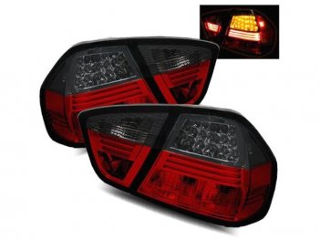 Комплект фонарей (левый и правый внешние и внутренние, тёмные) BodyParts BMW 3 серия  E90 (2004-2008) седан дорестайлинг