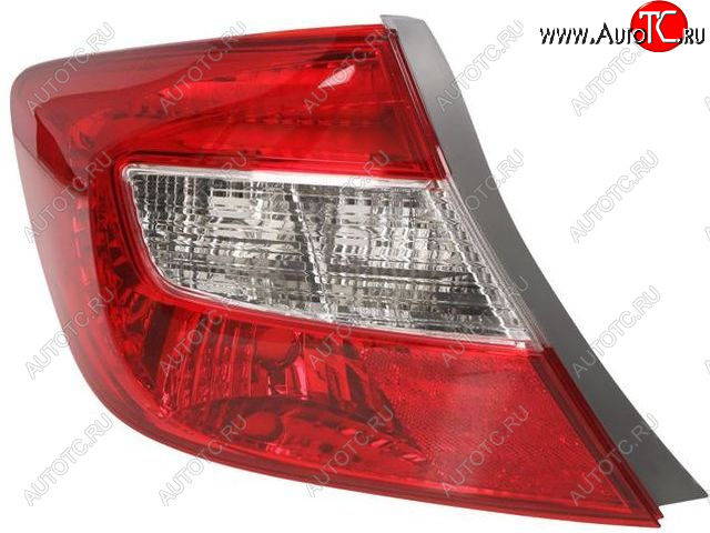 4 099 р. Задний левый (внешний) фонарь BODYPARTS  Honda Civic  FB (2011-2016) седан  с доставкой в г. Керчь