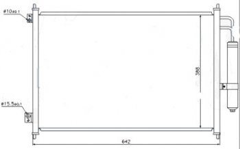 X-TRAIL КОНДЕНСАТОР КОНДИЦ BODYPARTS nnxtr07-931