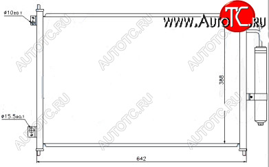 3 599 р. X-TRAIL КОНДЕНСАТОР КОНДИЦ BODYPARTS nnxtr07-931  с доставкой в г. Керчь