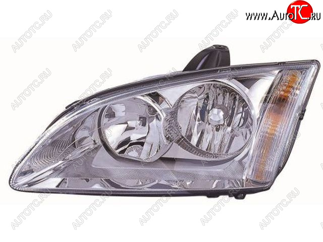6 499 р. Левая фара передняя BodyParts  Ford Focus  2 (2004-2008)  седан дорестайлинг, универсал дорестайлинг, хэтчбэк 3 дв. дорестайлинг, хэтчбэк 5 дв. дорестайлинг  с доставкой в г. Керчь