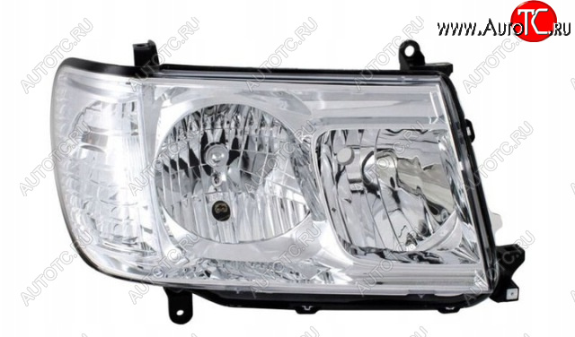 6 999 р. Правая фара передняя DEPO Toyota Land Cruiser 100 2-ой рестайлинг (2005-2007)  с доставкой в г. Керчь