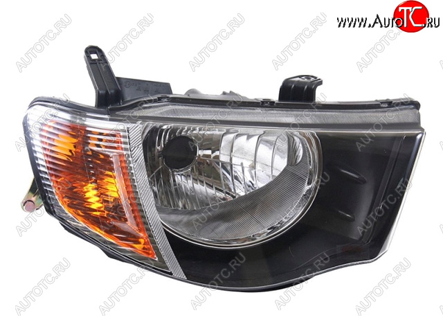 5 849 р. Правая фара (под корректор) DEPO  Mitsubishi L200  4 (2006-2014)  дорестайлинг  с доставкой в г. Керчь