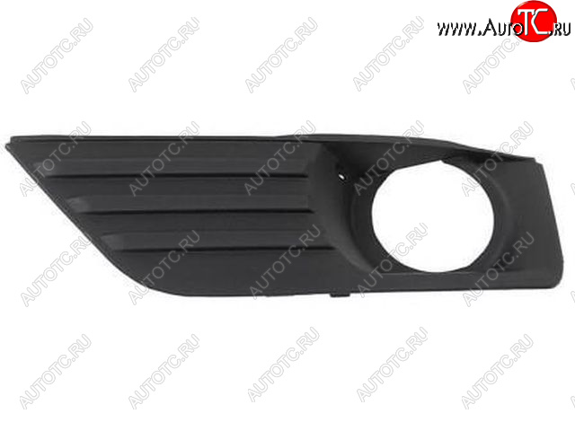 126 р. Левая вставка переднего бампера (с отверстием под ПТФ, пр-во Китай) BODYPARTS Ford Focus 2  седан дорестайлинг (2004-2008)  с доставкой в г. Керчь