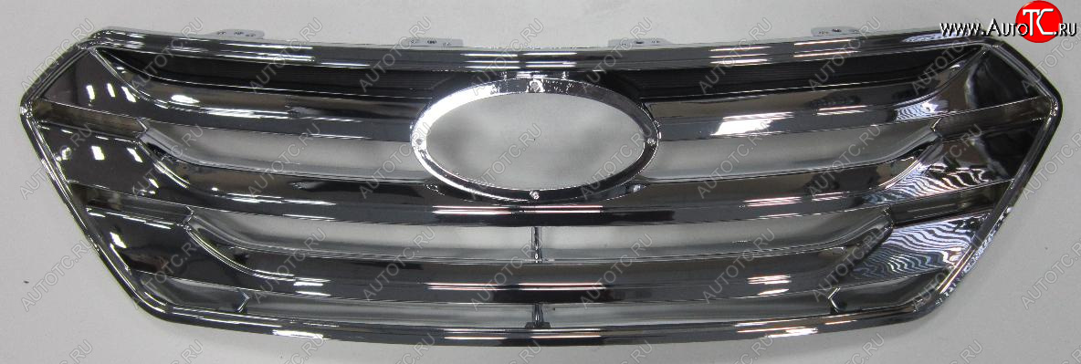 4 599 р. Решетка радиатора (пр-во Китай) BODYPARTS  Hyundai Santa Fe  DM (2012-2016) дорестайлинг  с доставкой в г. Керчь