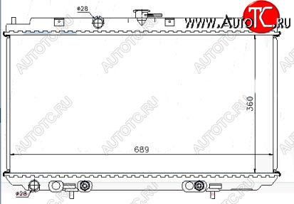 4 999 р. ALMERA (+ P12 02-) РАДИАТОР ОХЛАЖДЕН AT (см.каталог) BODYPARTS nnalm02-915  с доставкой в г. Керчь