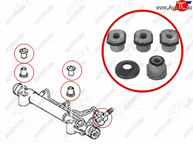 999 р. Втулка рулевой рейки Toyota Hilux Pick Up 04-15  Fortuner 04-08 SAT ST-44200-0K230B  с доставкой в г. Керчь