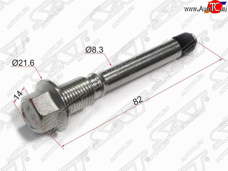160 р. Направляющая суппорта RR NISSAN X-TRAIL T31 2007-2013 SAT ST-44141-JA01A  с доставкой в г. Керчь