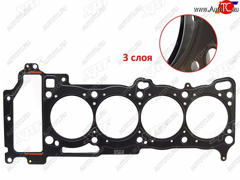 869 р. Прокладка ГБЦ QG18 SAT  Nissan Almera  N16 - Primera ( седан,  P11)  с доставкой в г. Керчь