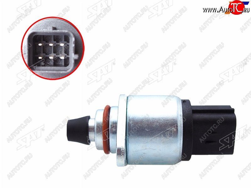 1 739 р. Клапан холостого хода SUBARU FORESTER 98-05 IMPREZA 97-07 LEGACY 97-03 SAT ST-340-0010  с доставкой в г. Керчь