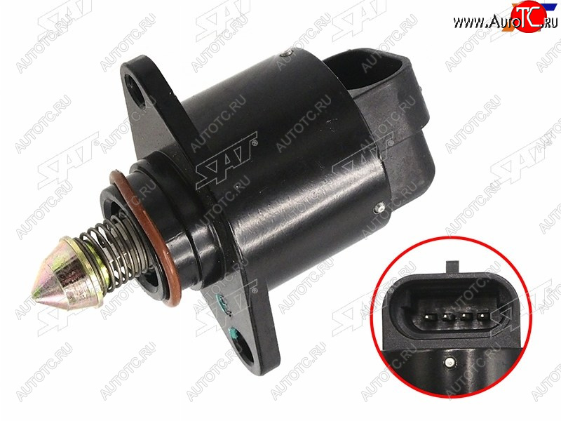 729 р. Клапан холостого хода OPEL ASTRA F ASTRA G VECTRA B ZAFIRA A CORSA A CORSA B TIGRA A SAT ST-340-0020  с доставкой в г. Керчь
