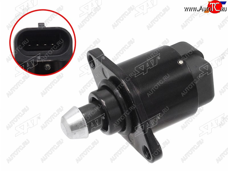 1 159 р. Клапан холостого хода AUDI 80 94-96 A4 95-98 A6 95-98 SAT ST-340-0028  с доставкой в г. Керчь