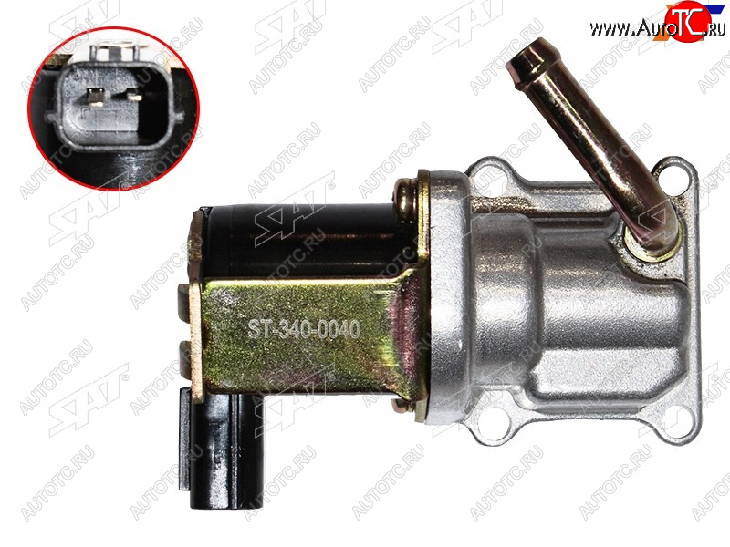 6 749 р. Клапан холостого хода MAZDA 323 98-03 626 97-02 MPV 99-06 PREMACY 99-05 SAT ST-340-0040  с доставкой в г. Керчь