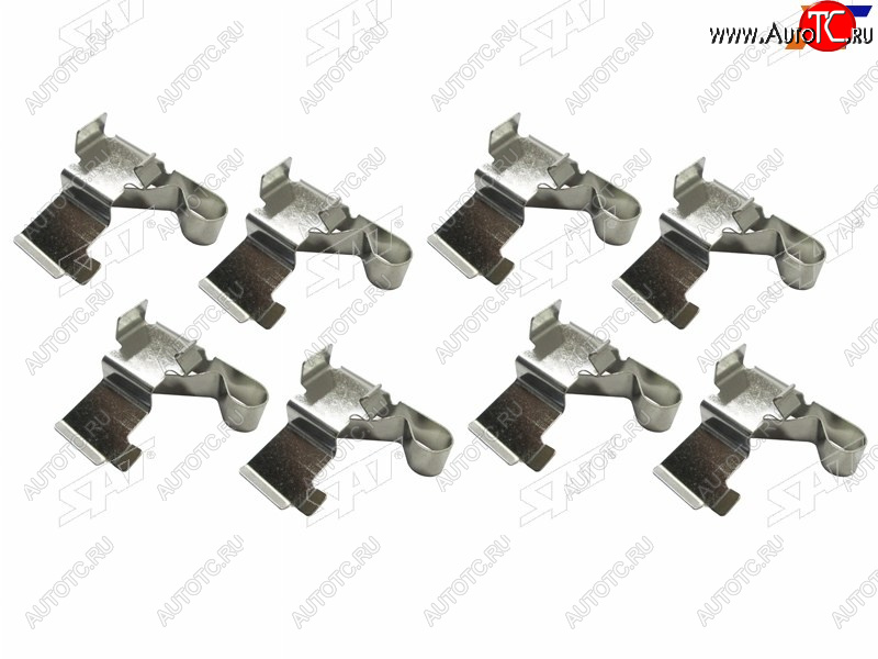 299 р. Комплект монтажный тормозных колодок RR TOYOTA HARRIER 98-03CAMRY 91-01LEXUS RX300 98-03 SAT ST-349-0010  с доставкой в г. Керчь
