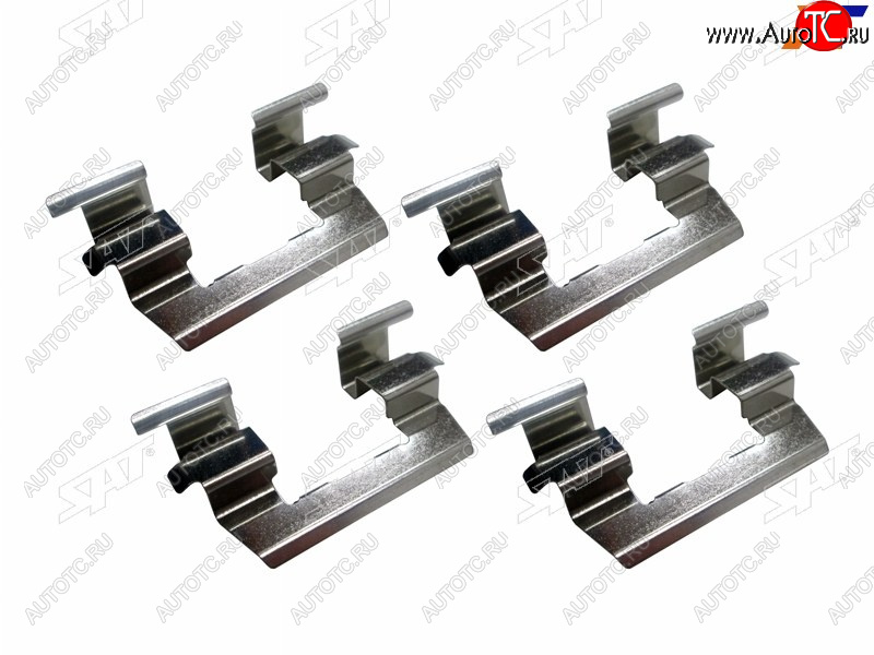 329 р. Комплект монтажный тормозных колодок FR NISSAN MARCH K11CUBE Z10SUNNY B15 98-BLUEBIRD G10 00-05 SAT ST-349-0005  с доставкой в г. Керчь