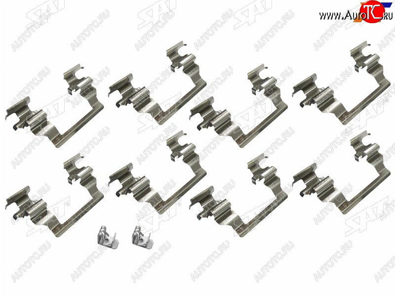 399 р. Комплект монтажный тормозных колодок FR TOYOTA HARRIER 00-05CAMRY ##V20 96-01NADIA 99-02 SAT ST-349-0019  с доставкой в г. Керчь