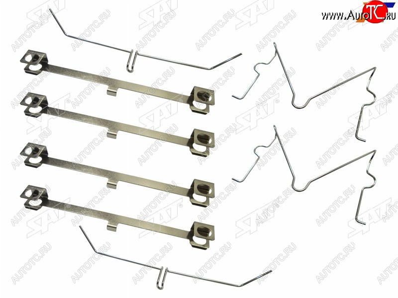 245 р. Комплект монтажный тормозных колодок FR TOYOTA LAND CRUISER 100LEXUS LX470 98-- SAT ST-349-0048  с доставкой в г. Керчь