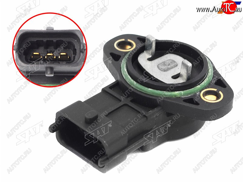 799 р. Датчик положения дроссельной заслонки 1,41,6 HYUNDAI AccentGetzSonata 05-KIA Rio 05- SAT ST-35170-26900  с доставкой в г. Керчь