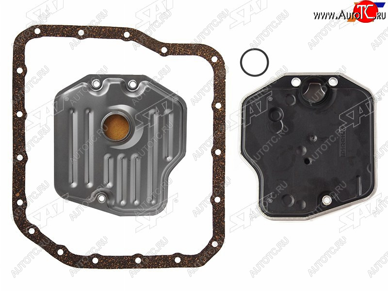 599 р. Фильтр АКПП TOYOTA CAMRY 01-06IPSUM 01-09COROLLA 10-COROLLA RUNXALLEX 01-06 (с прокладкой) SAT ST-35330-06010  с доставкой в г. Керчь