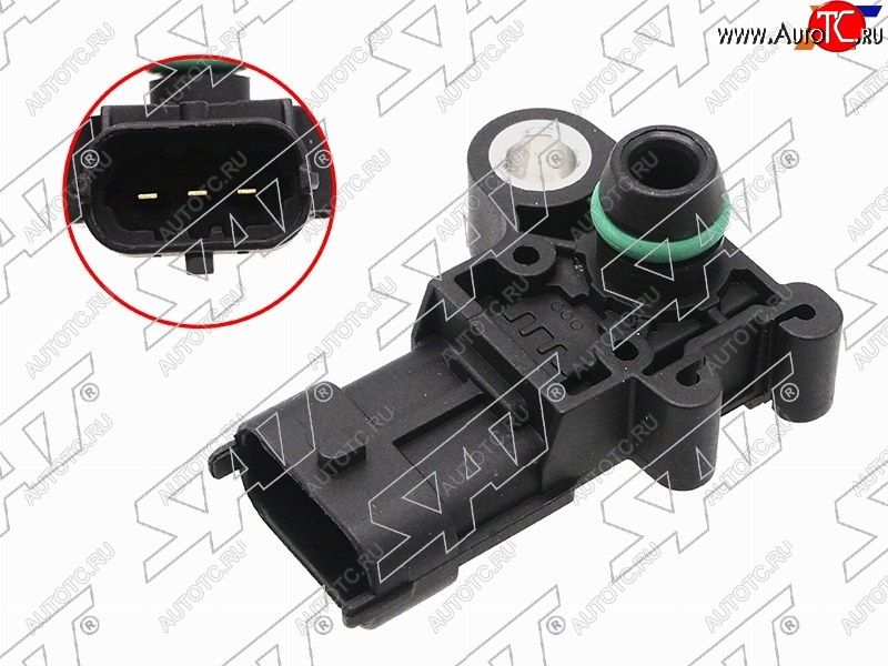 649 р. Датчик абсолютного давления воздуха OPEL ASTRA H 04-10 ASTRA J 12- CORSA D 06-14 CORSA E 14- SAT ST-372-0002  с доставкой в г. Керчь