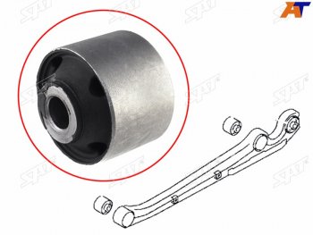 479 р. Сайлентблок Mitsubishi L200 07-16  Pajero Sport 96-17  Challenger 96-01  Montero Sport 96-00 (Зад SAT ST-4113A085  с доставкой в г. Керчь. Увеличить фотографию 2