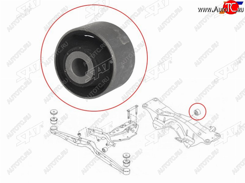699 р. Сайлентблок Subaru Forester 97-08  Impreza 92-00  Legacy 93-98  Outback 94-99 SAT ST-41322-AC040  с доставкой в г. Керчь