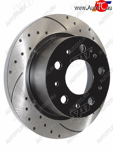 7 999 р. Диск тормозной задний перфорированный Ø299mm (R16) SAT  Peugeot Boxer 290 (2014-2025)  с доставкой в г. Керчь