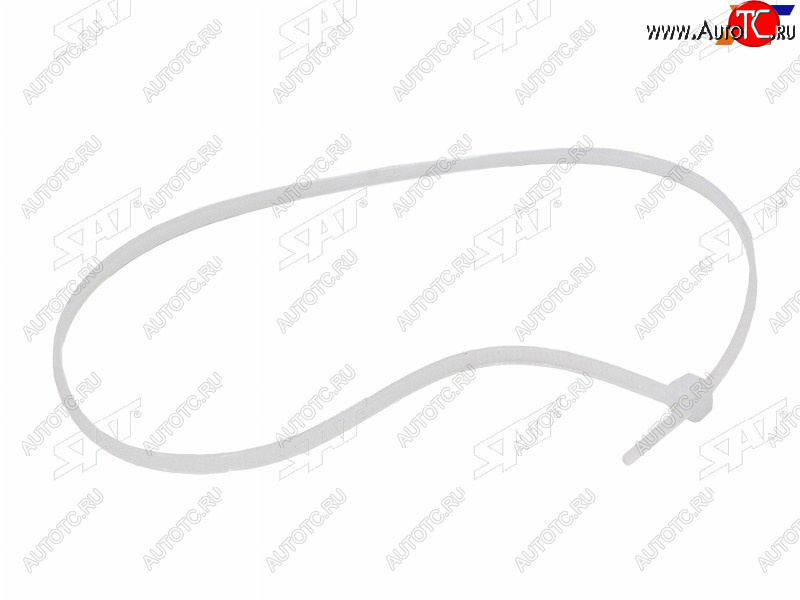 7 р. Хомут пластиковый (стяжка) 370 мм* 3,5мм (1ШТ) SAT ST-429-0001  с доставкой в г. Керчь