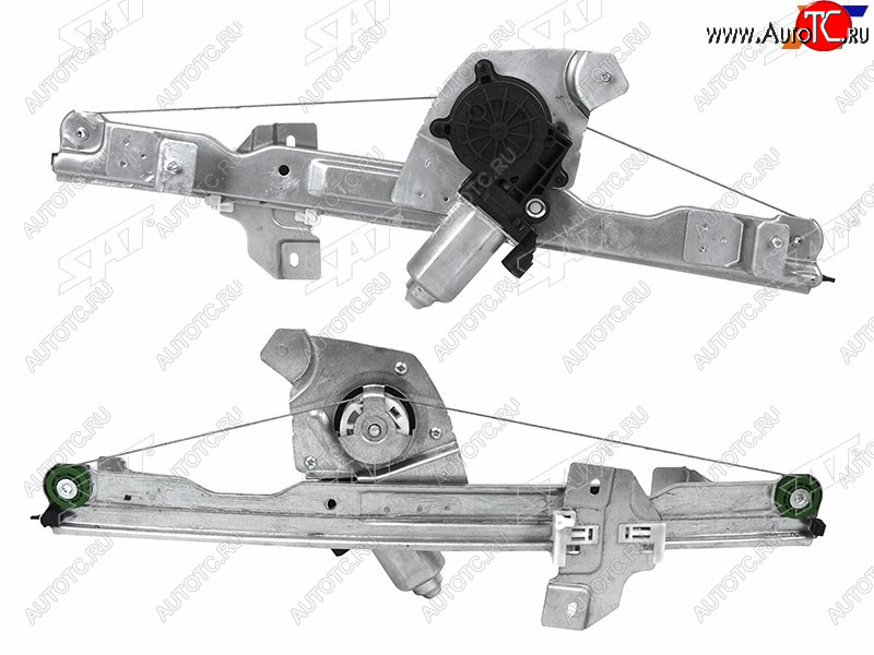 2 499 р. Стеклоподъемник передний RENAULT DUSTER 10-21SANDERO 09-14NISSAN TERRANO 14-22 LH с мотором (2 кон SAT ST-427-0031  с доставкой в г. Керчь