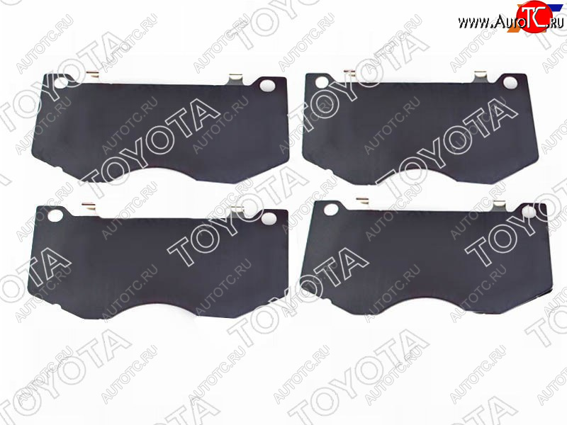 4 099 р. Пластины противоскрипные комплект передних торм.колодок LC200LX460570 ##J20# 07- TOYOTA 04945-60080  с доставкой в г. Керчь