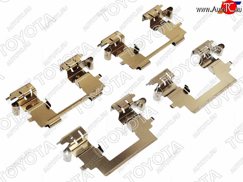 2 499 р. Комплект монтажный тормозных колодок FR TOYOTA HARRIERLEXUS RX3## 03- TOYOTA 04947-48050  с доставкой в г. Керчь