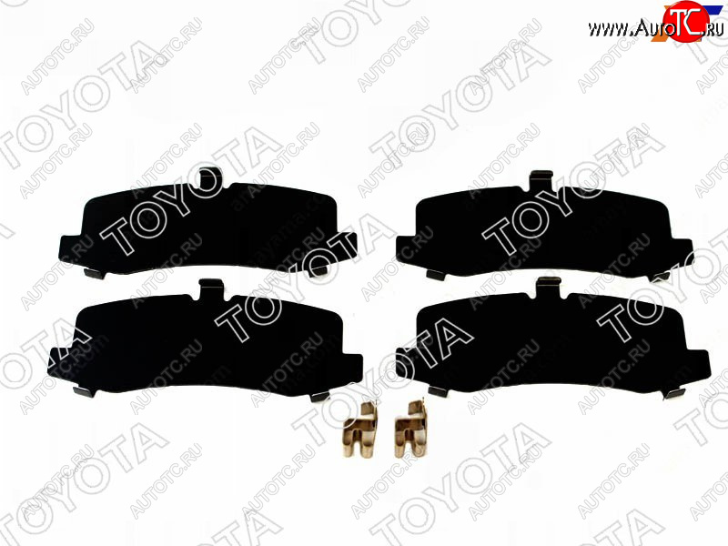 2 569 р. Пластины противоскрипные комплект задних торм.колодок LC PradoGX470 02- TOYOTA 04946-30100  с доставкой в г. Керчь