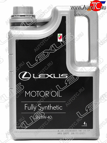 2 859 р. Масло моторное LEXUS (пластиковая канистра) 5W-40 SN 4Л (Синтетика) ОАЭ LEXUS 08880-83717  с доставкой в г. Керчь