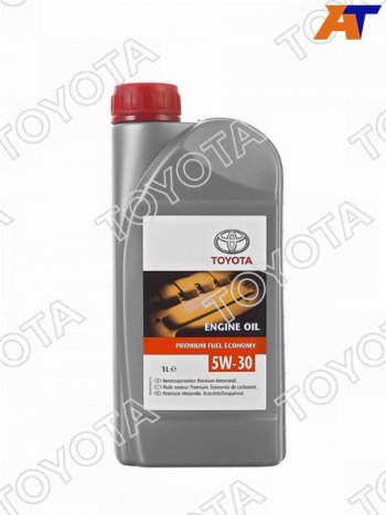 1 499 р. Масло моторное TOYOTA (пластиковая канистра) 5W-30 PFE 1Л (для дизельных ДВС с сажевым фильтром) TOYOTA 08880-83388  с доставкой в г. Керчь. Увеличить фотографию 1